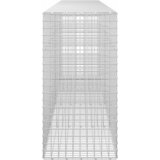 Gabion s 5 mm žicom i mrežom 5x5 cm 400x50x100 cm | shoptok.hr