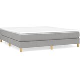  box spring s madracem svjetlosiva 160x200 cm tkanina | shoptok.hr