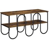  TV stalak 100 x 40 x 50 cm Dimljeni hrast Konstruirano drvo - Dimljeni hrast 100 x 40 x 50 cm | shoptok.hr