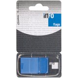  Zastavica 25x43 mm 50L Global Notes 7728-36 fluorescentno plava blister | shoptok.hr