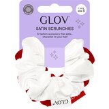 Glov Scrunchies 2 Pack S - Red/Beige Cene