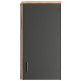 MID.YOU Viseča Omara Grado, Barva Hrasta, Siva | Shoptok.si