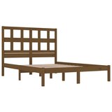  Okvir za krevet od masivne borovine boja meda 200 x 200 cm | shoptok.hr
