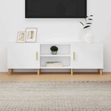 TV ormarić bijeli 150 x 30 x 50 cm od konstruiranog drva Cene