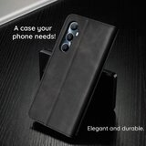 Techsuit Diary Book preklopna maska za Honor 400 - črna | Shoptok.si