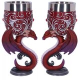 Nemesis Now - dragons devotion goblets (set of 2) (18,5 cm) cene