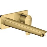 Hansgrohe podometna enoročna stenska armatura za umivalnik Talis E (71734990) - zlata Cene