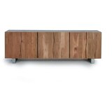 GINER Y COLOMER Komoda iz akacijevega lesa in kovine, (22147828) | Shoptok.si
