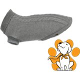 Trixie Kenton Grey XS 27cm, Sivi Džemper Za Pse Sa Trakama Za Zadnje Noge | Eponuda.com