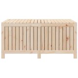  Kutija za spremanje u vrtu 359 L Masivna borovina - Prirodni bor 134 x 68 x 64 cm | shoptok.hr
