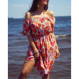 Resti Women's floral mini dress a'la hiszpanka in red | Eponuda.ba