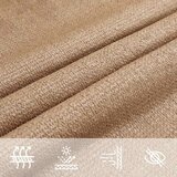  Jedro za zaštitu od sunca 160 g/m² smeđe-sivo 2 x 2 m HDPE | shoptok.hr