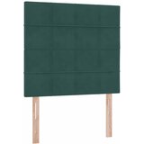  LED krevet za pohranu s madracem Tamnozelena 100 x 200 cm | shoptok.hr
