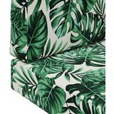  Zunanja blazina za kavč 2 pcs Vzorec lista Poliester, (5000232290) | Shoptok.si