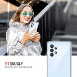 Techsuit Shockproof Clear Silicone prozirna maskica otporna na udarce za Samsung Galaxy A53 5G | shoptok.hr