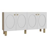 Hanah home komoda elisa KB150 bohem sapphire oak white | ePonuda.com