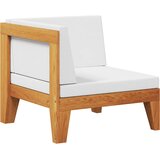  Modularna kutna sofa i krem bijeli jastuci od bagremovog drva | shoptok.hr