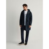 Reserved parka s kapuco - mornarsko modra Cene
