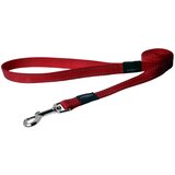 Rogz classic povodac za pse sa reflektujućim šavom l — 20 mm / 1.4 m crvena | Eponuda.com