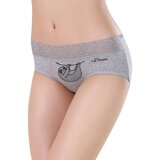 LaliCup Menstrualne gaćice LaliPanties – sive s motivom lijenaca (1 kom, različite veličine) | shoptok.hr