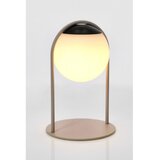 BIZZOTTO Smeđe-siva LED stolna lampa s mogućnosti zatamnjivanja s plastičnim sjenilom (visina 21 cm) Pansy – | shoptok.hr