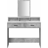  Toaletni stol Betonski sivi 100 x 41 x 140 cm Konstruirano drvo | Eponuda.com