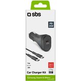 Sbs Set punjaca za auto 25W 1m USB-C | shoptok.hr