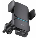Baseus Wisdom Wireless Charging Air vent Electric Car Phone Držalo (črno), (20627839) | Shoptok.si