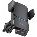 Baseus Wisdom Wireless Charging Air vent Electric Car Phone Držalo (črno), (20627839)