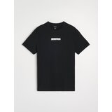 Sinsay Pamučna majica s natpisom | shoptok.hr
