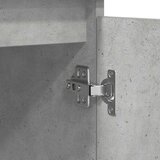 Komoda s ladicama beton siva 100,5x35x76 cm konstruirano drvo | shoptok.hr