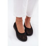 Boto Ladies Mesh Ballerinas In Sporty Style Black Virella | shoptok.hr