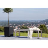 Venture Home vrtna klupa Athena 38 × 45 × 140 cm, izbijeljena (whitewash) | shoptok.hr