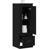  Highboard Crni hrast 36 x 35.5 x 103.5 cm Konstruirano drvo | shoptok.hr