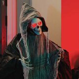 vidaXL Halloween Grim Reaper Črna 60 x 60 x 155 cm Poliester Cene