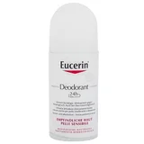 Eucerin Deodorant 24h Sensitive Skin dezodorans bez mirisa za osjetljivu kožu 50 ml za žene