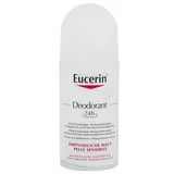 Eucerin Deodorant 24h Sensitive Skin dezodorant brez vonja za občutljivo kožo 50 ml za ženske