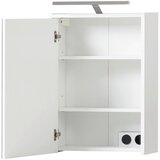 Stylife Omara Z Ogledalom Katta, Bela | Shoptok.si