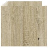  Zidna polica boja hrasta sonome 100 x 35 x 30,5 cm drvena | Eponuda.ba