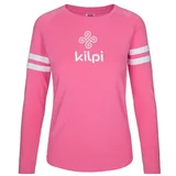 Kilpi Women's cotton long sleeve T-shirt KÎLPIES MAGPIES-W PINK