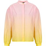 Pieces Srajce & Bluze PCBIBIANE LS WVN SHIRT Rožnata Cene