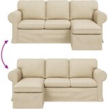 SOFA Krema 195 x 138 x 80 cm tkanina | shoptok.hr