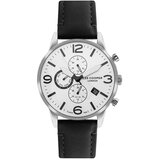 Lee Cooper Muški ručni sat LC07083.332 crno-beli | Eponuda.com