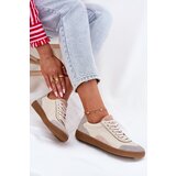 Zazoo Women's Leather Sneakers N1220 Beige | shoptok.hr