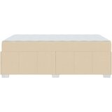  Konstrukcija postelje z vzmetnico krema 120 x 200 cm blago, (5000123826) | Shoptok.si