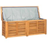  Kutija za pohranu s vrećom 150x50x53 cm masivna tikovina | shoptok.hr