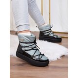 Resti Women's slip-on boots a'la snow boots in blue Vevnose | Shoptok.si