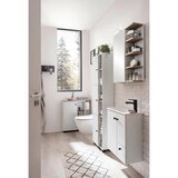 MID.YOU Omara Z Ogledalom Balto, Bela, Barva Hrasta, Osvetlitev | Shoptok.si