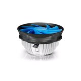 DeepCool Gamma Archer Procesor Zračno hlajenje 12 cm Aluminij, Črna, Modra 1 kom | Shoptok.si