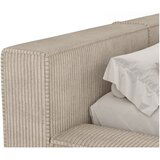 Maison de Rêve Bež tapecirani bračni krevet s prostorom za odlaganje s podnicom 200x200 cm Voliera – | shoptok.hr